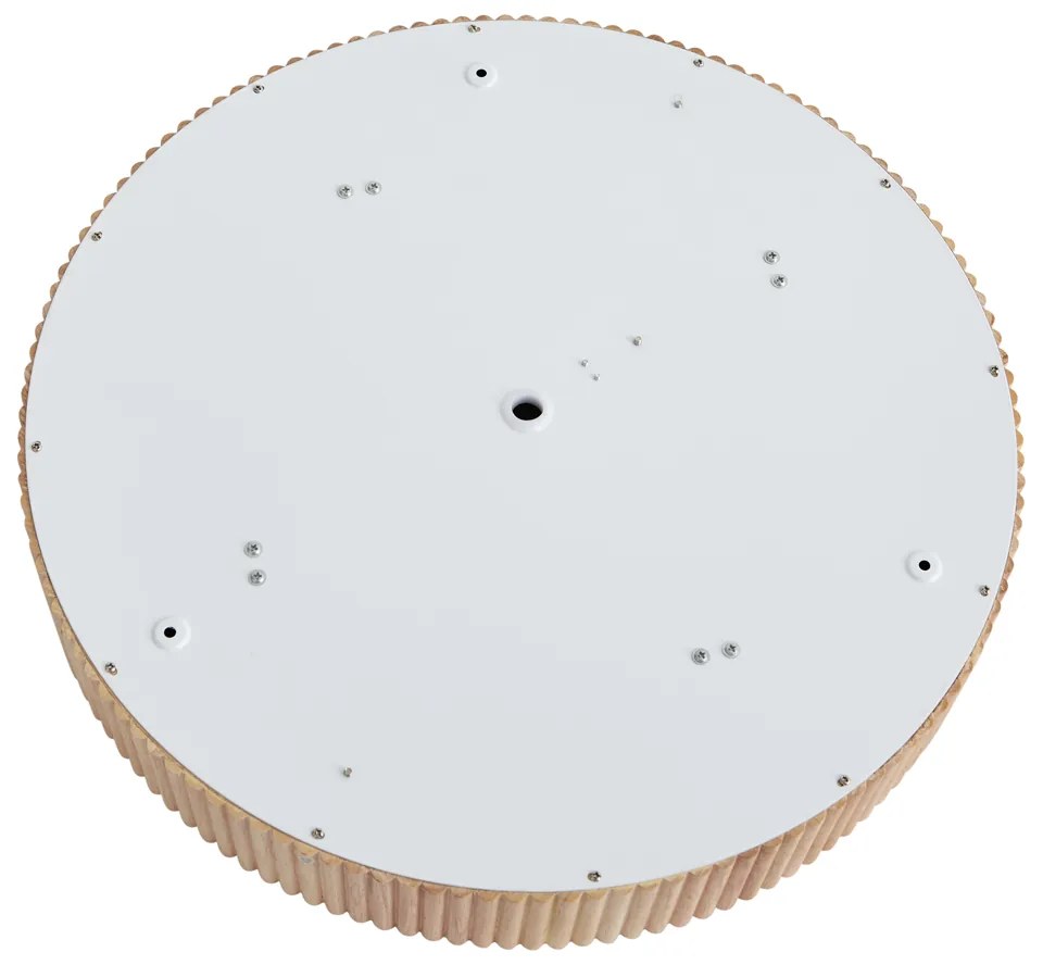 Plafoniera Japandi in legno 60cm 5 luci - Lyra