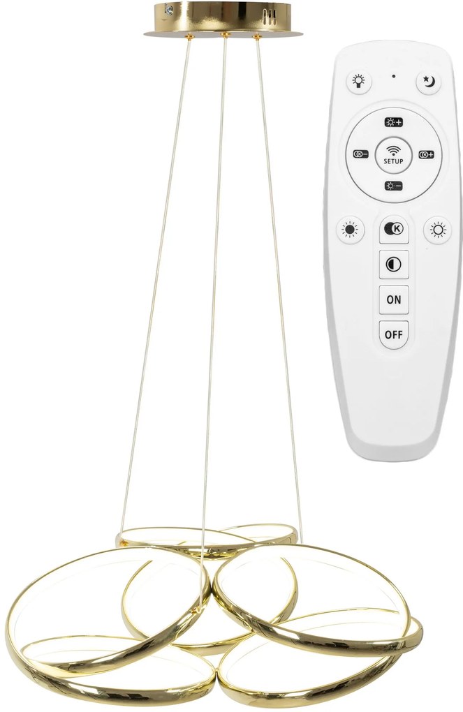 Lampada LED APP794-CP Flat Gold