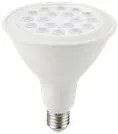 Lampadina led par38 e27 18w 1700lm 3000k 30° 122x121mm 25000h cri80...