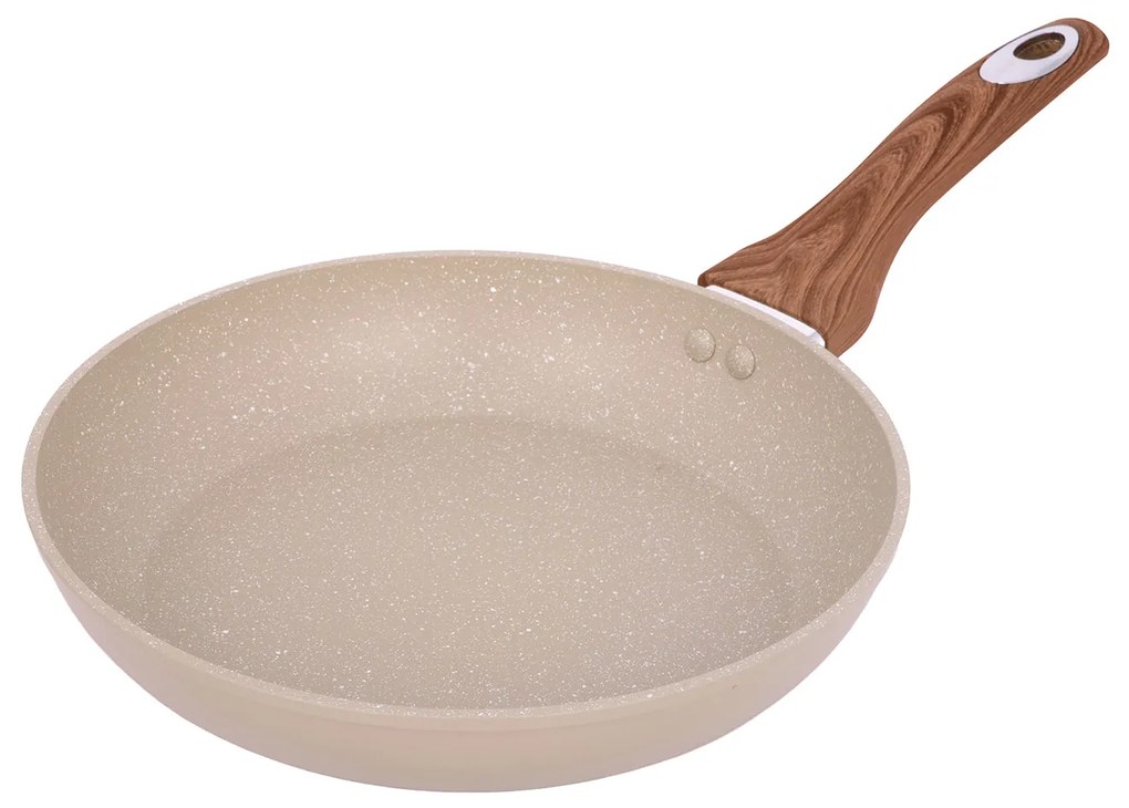 Padella antiaderente 24 cm taupe Kolors