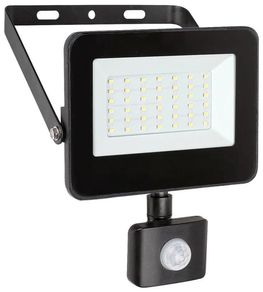 Rabalux 7068 - Riflettore LED con sensore FLOOD LED/30W/230V 4000K IP44 nero