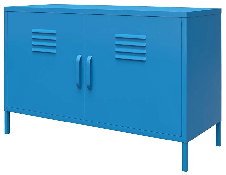 Armadietto in metallo blu , 100 x 64 cm Cache - Novogratz