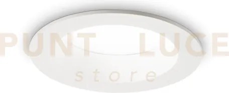 Basic faretto da incasso led 3000k 10w 85° 1100 lm  bianco d.10,3cm