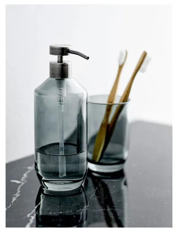 Bicchiere di vetro nero per spazzolini da denti Vintage - Södahl