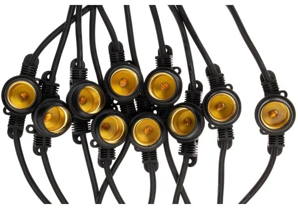 Catena decorativa da esterno MIMOSA 20xE27/1,3W/230V IP44 10m