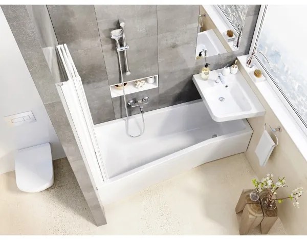 Ravak X07P348 - Doccetta a mano con pulsante, finitura cromo lucido