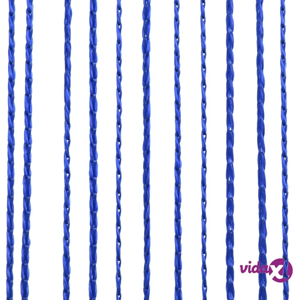 vidaXL Tende a Filo 2 pz 100x250 cm Blu