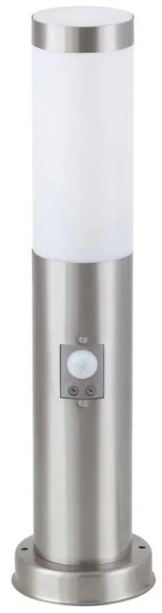 Rabalux 8267 - Lampada da esterno con sensore INOX TORCH 1xE27/25W IP44