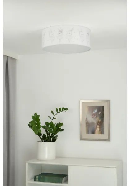 Duolla - Lampada LED da soffitto per bambini CORTINA LED/26W/230V Ø40cm 4000K