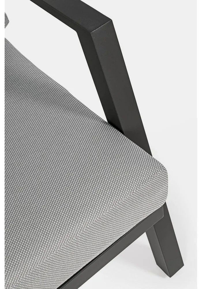 Set di mobili da giardino grigio in alluminio per 4 persone Harley – Bizzotto