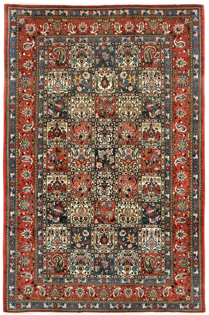 Bakhtiar Tappeto 210x310 (Iran) Annodato A Mano
