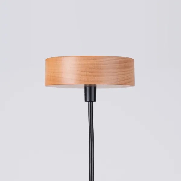 Sollux SL.1351 - Lampadario a sospensione con filo MARION 1xE27/15W/230V diametro 29,5 cm nero