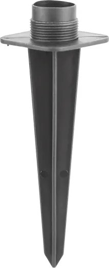 Solight PG05 - Lampada esterna con 2 prese 1xE14/15W/230V IP44 nera