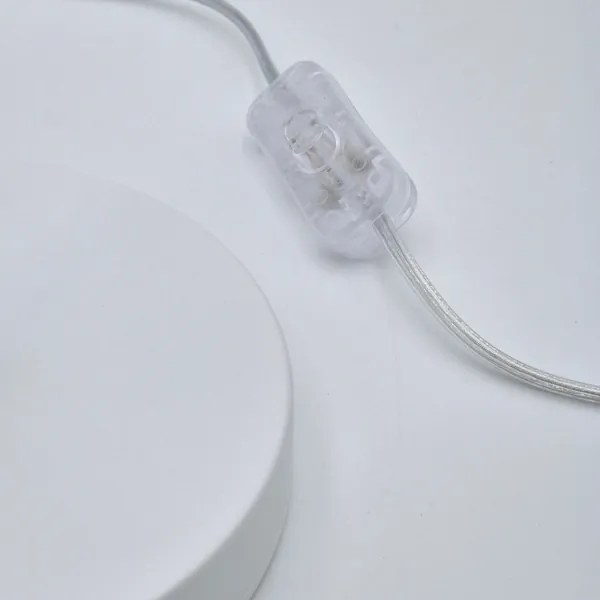 Lampada da tavolo ASTRID 1xE27/60W/230V bianco