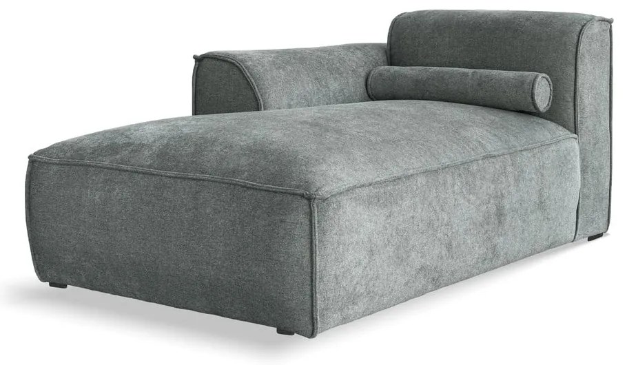 Divano componibile verde (con penisola a sinistra) Flex Felix – Miuform