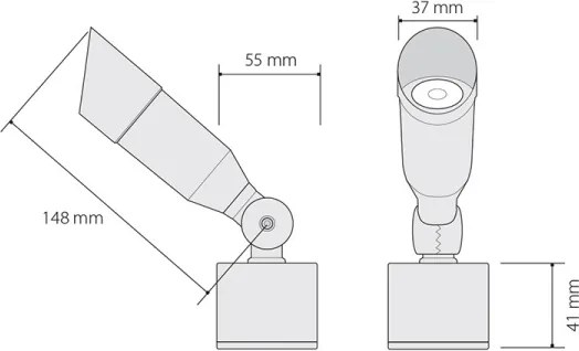 Illuminazione esterna a LED OKO LED/1W/350mA IP54