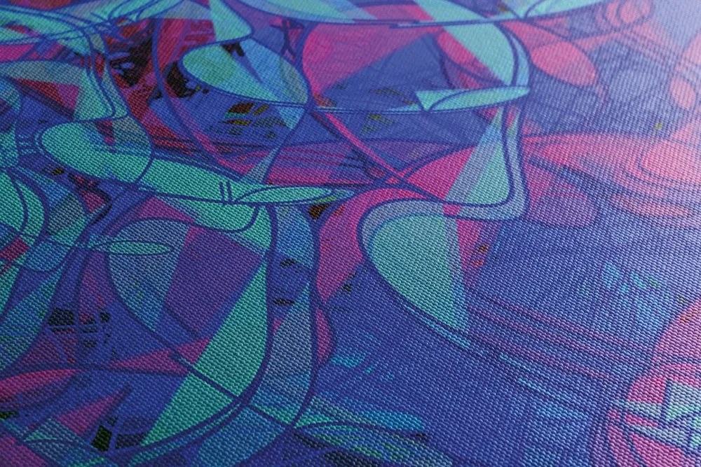 Quadro su tela – Astrazione moderna in design interessante