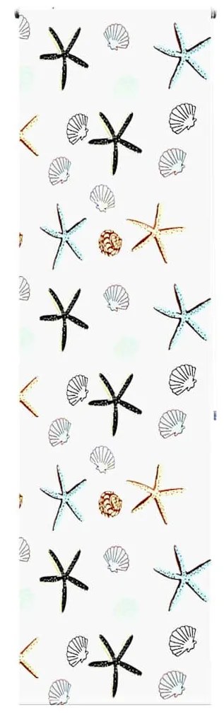 Tenda A Rullo Doccia 70x240 Cm Larghezza Tessuto 66 Cm /