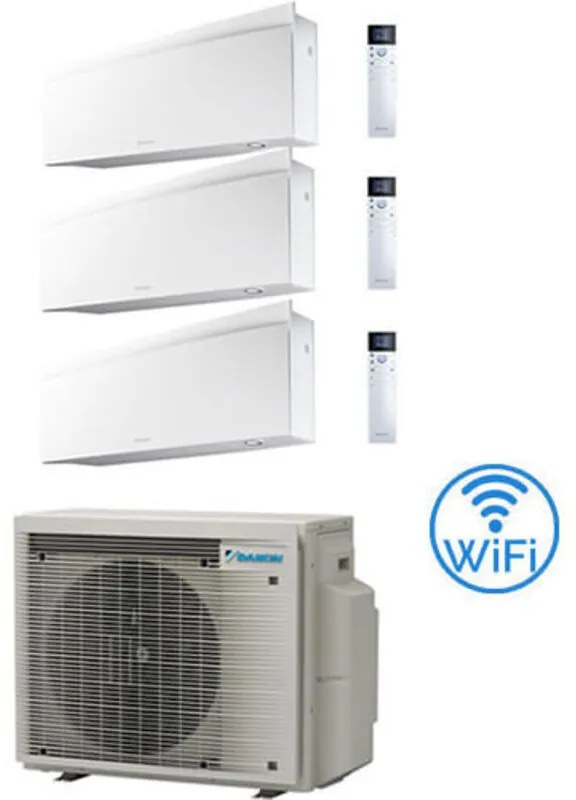 Daikin - Climatizzatore garanzia italia emura Trial Split Inverter 7000 + 9000 + 12000 btu con u.e. 3MXM68A9 Classe a+++/a++ novita' 2024