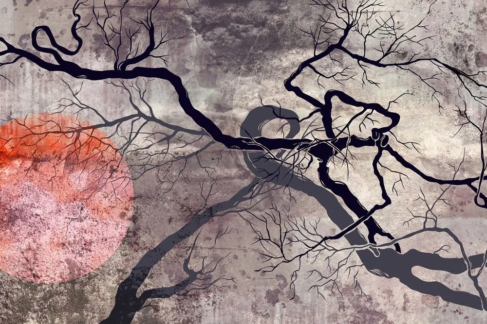 Quadro su tela – Alberi surrealisti