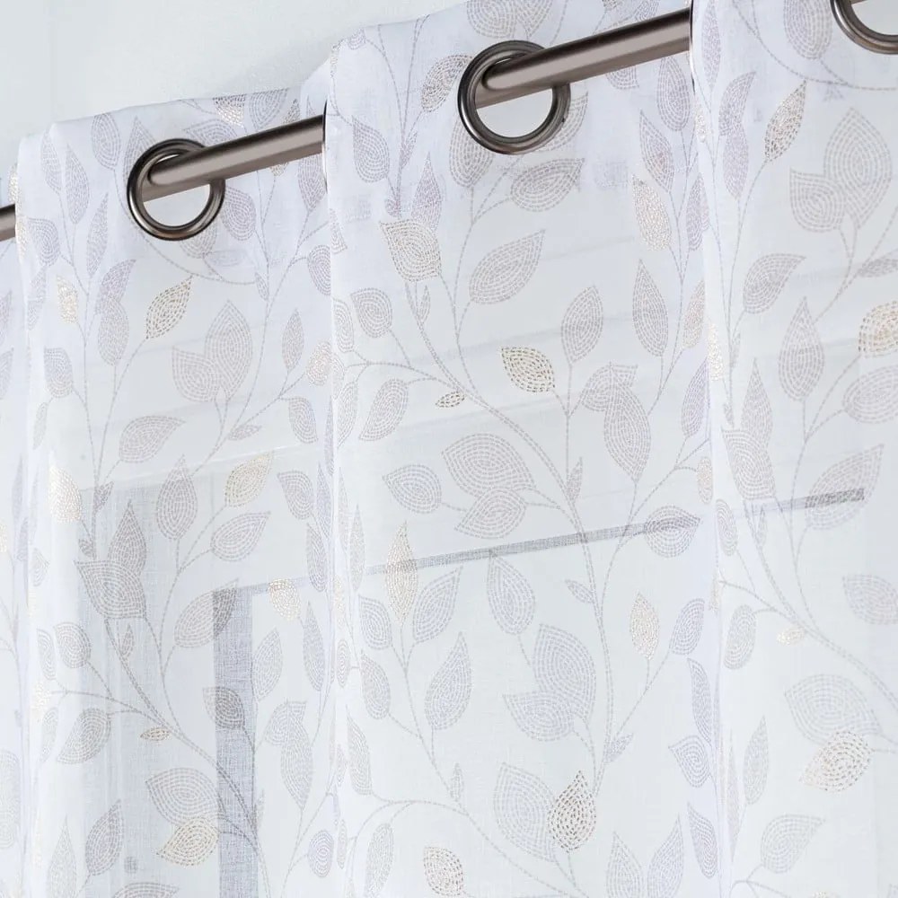 Tenda sottile bianca in voile 140x280 cm Duchesse – douceur d'intérieur