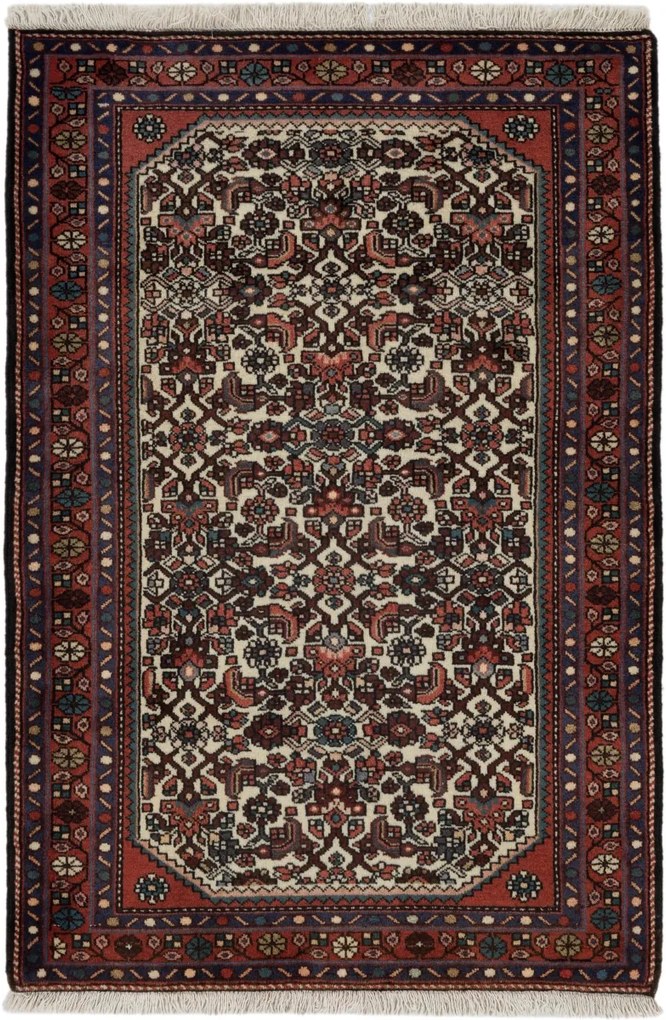 Tappeto 130 x 90 (Iran) Annodato A Mano