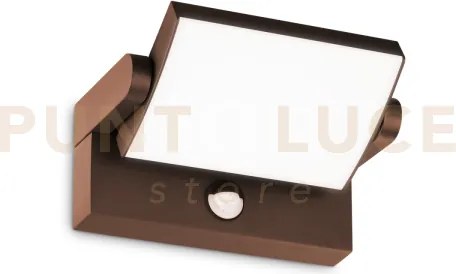 Swipe applique da esterno ip54 led 3000k 21w 2300 lm con sensore m...