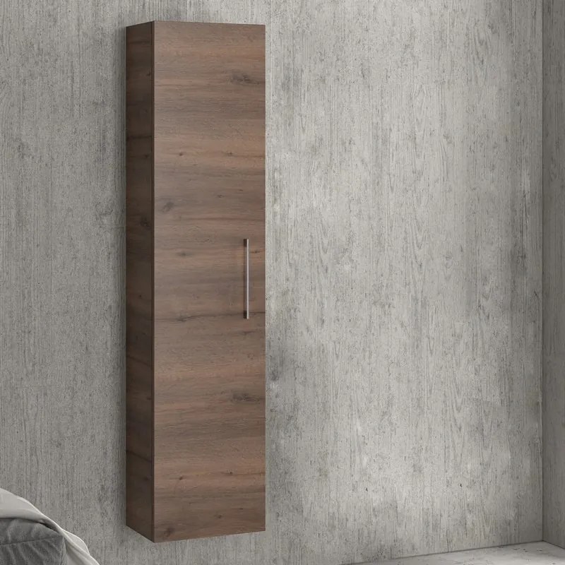 Colonna bagno sospesa con un'anta altezza 160cm NEL - KAMALU
