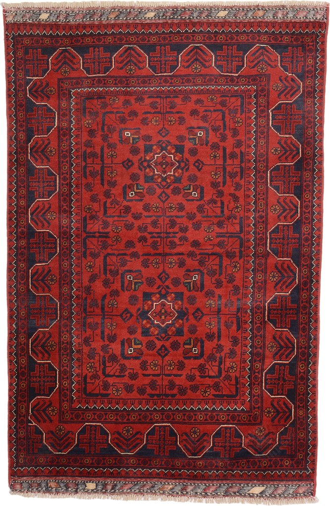 Afghan Tappeto orientale 100x140 (Pakistan) Annodato A Mano