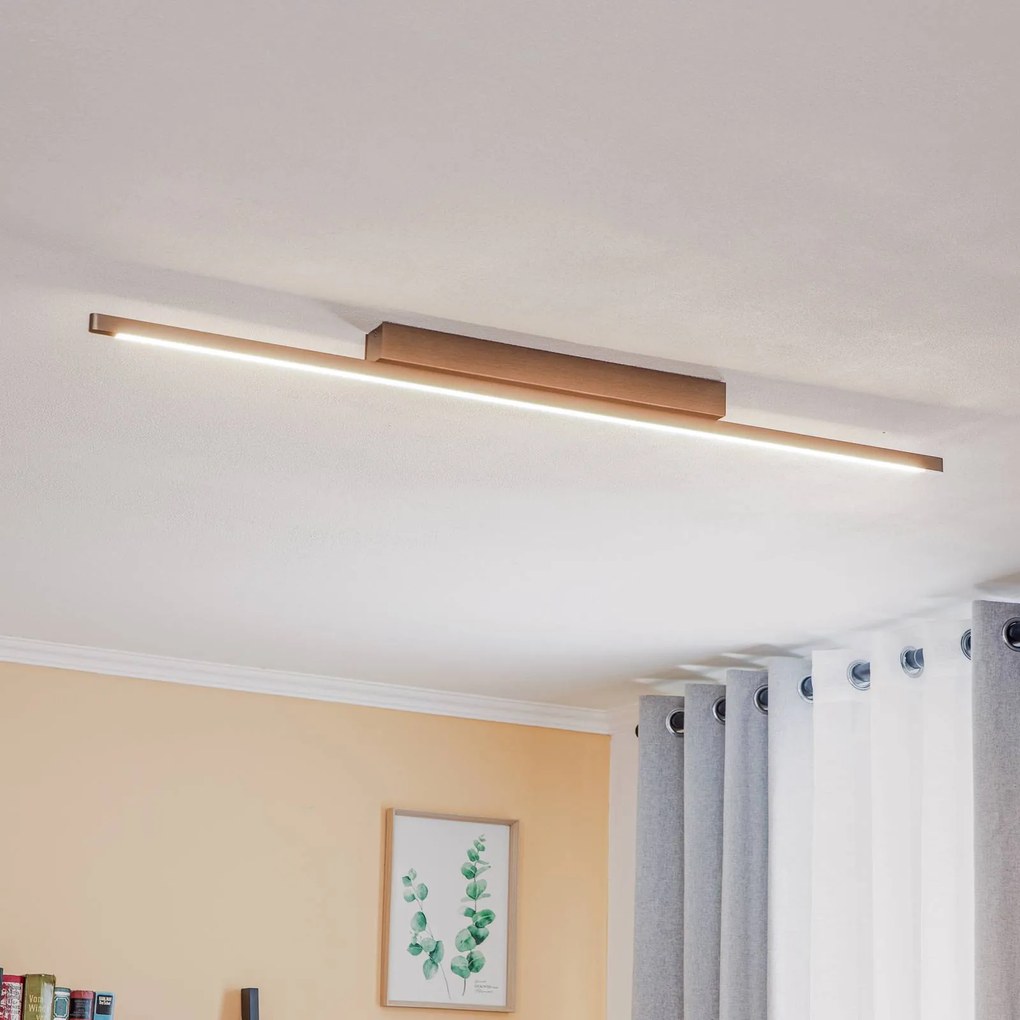 Plafoniera LED Talon di Quitani, bronzo anodizzato