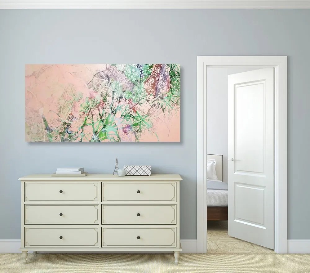 Quadro su tela – Rami astratti dell'albero