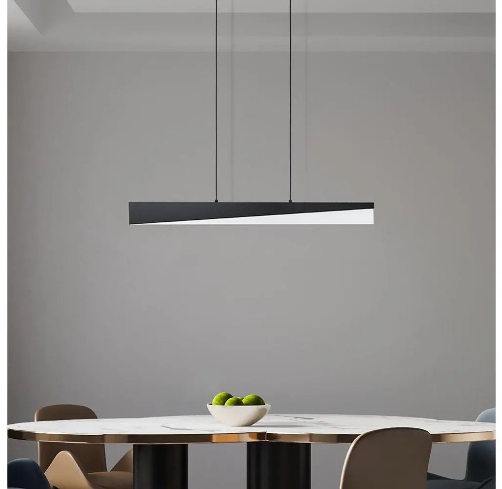 Eglo 99562 - Lampadario LED dimmerabile su corda ISIDRO LED/27W/230V