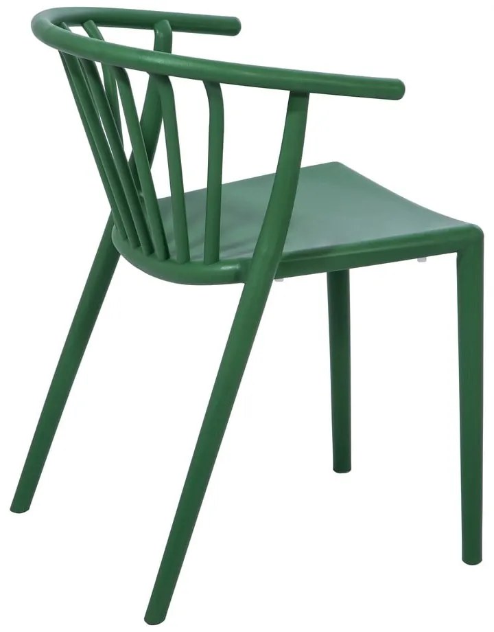 Sedia da giardino verde Capri - Bonami Essentials