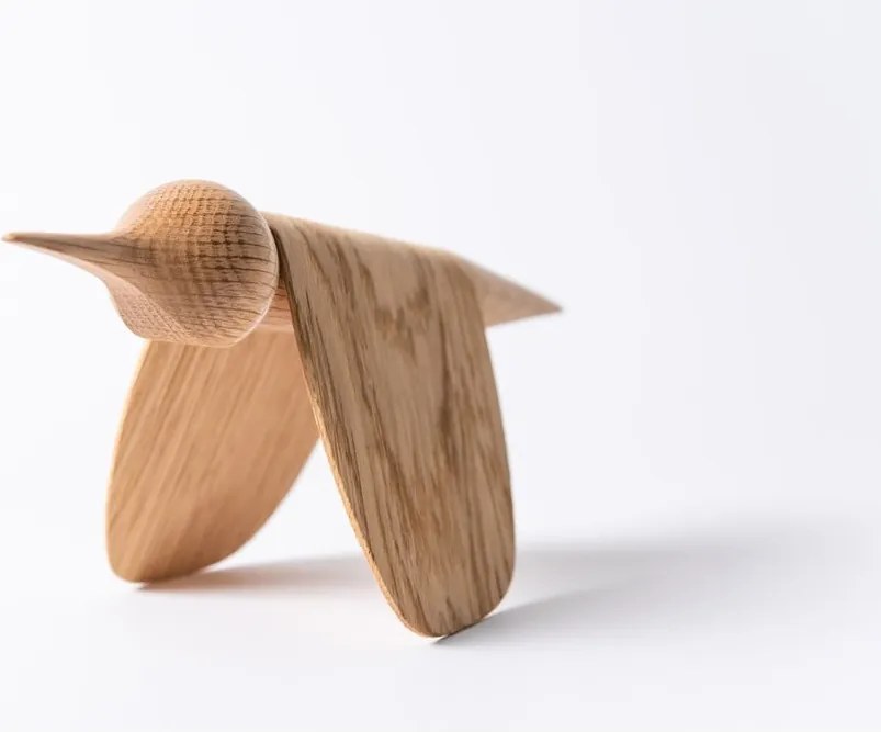 Statuetta in legno di quercia (altezza 11,5 cm) Tica - Gazzda