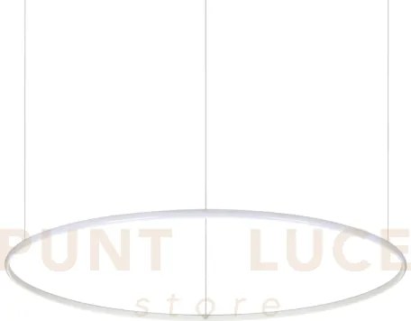 Hulahoop sospensione led led 3000k 46w  3800 lm bianco 100,5cm