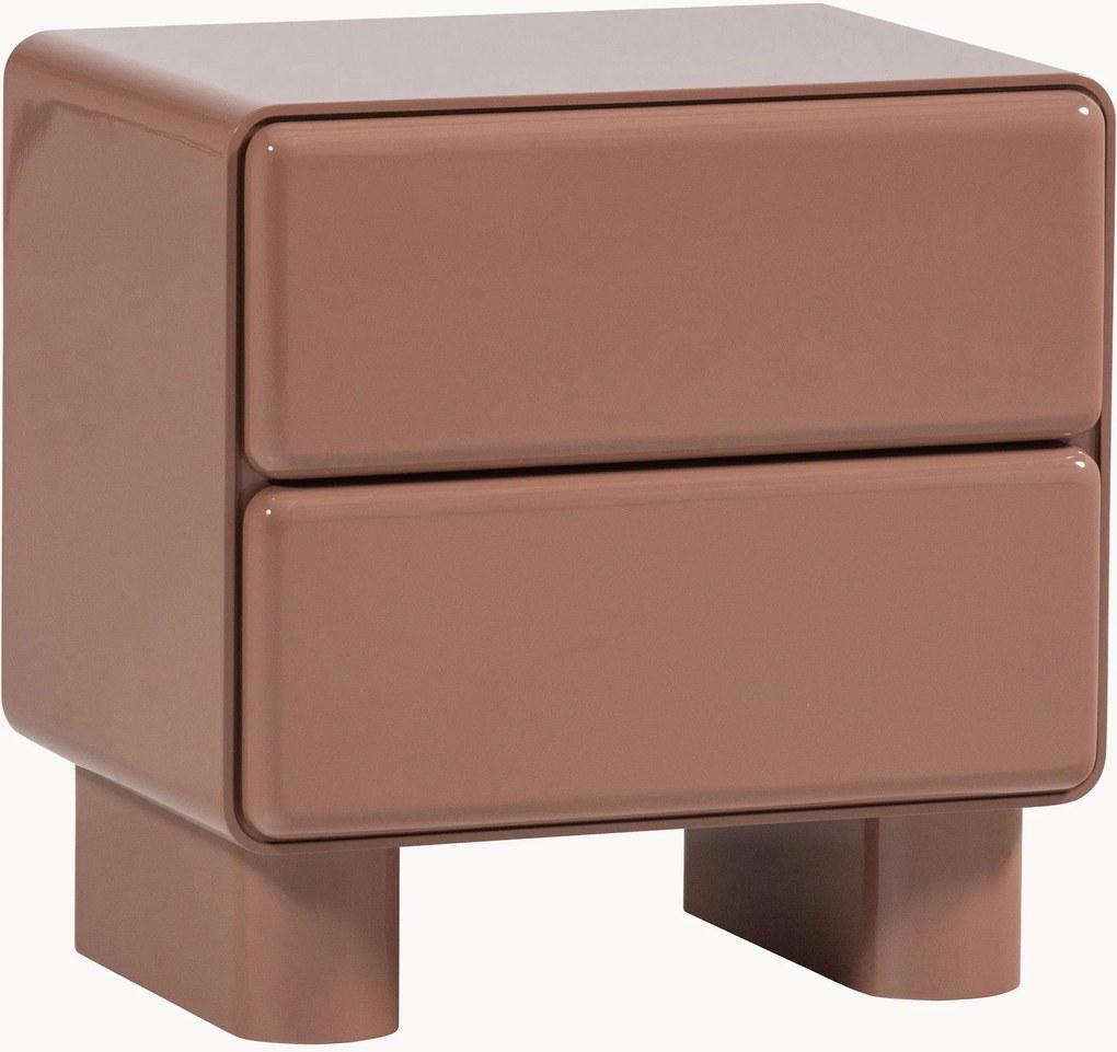 Comodino con cassetti Lustra