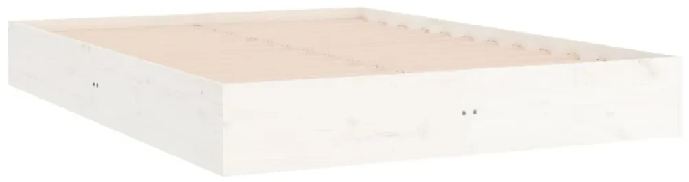 Giroletto bianco in legno massello 140x200 cm