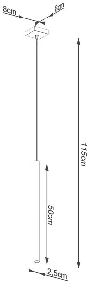 Brilagi - Lampadario LED a sospensione con filo DRIFA 1xG9/4W/230V oro