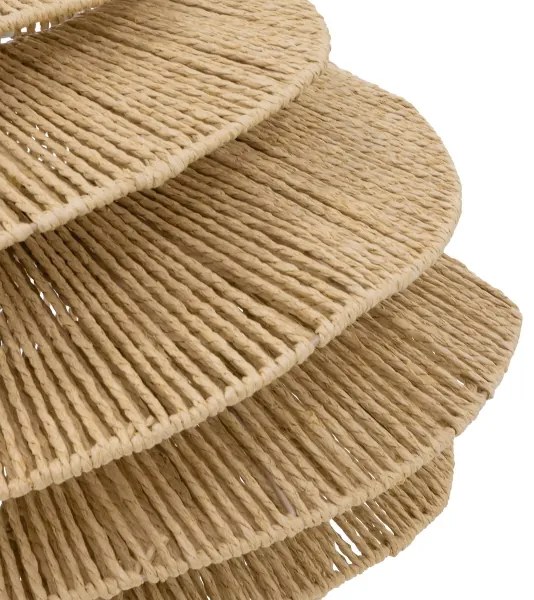 Atmosphera - Lampadario a sospensione con filo OZAN 1xE27/40W/230V iuta