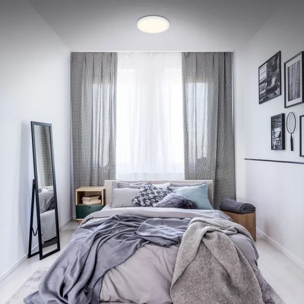 Briloner 3701-016 - Plafoniera LED dimmerabile RUNA LED/18W/230V bianco + +TC