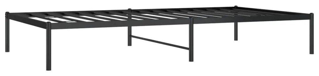 Giroletto in metallo nero 107x203 cm