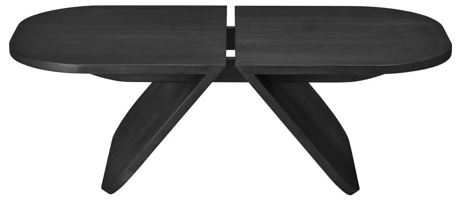 Tavolino da salotto nero in rovere massiccio 54x100 cm Avio – Blomus