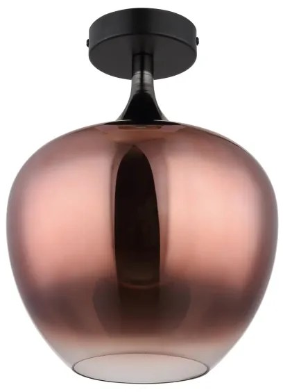 Globo 15548DG - Plafoniera MAXY 1xE27/40W/230V rame