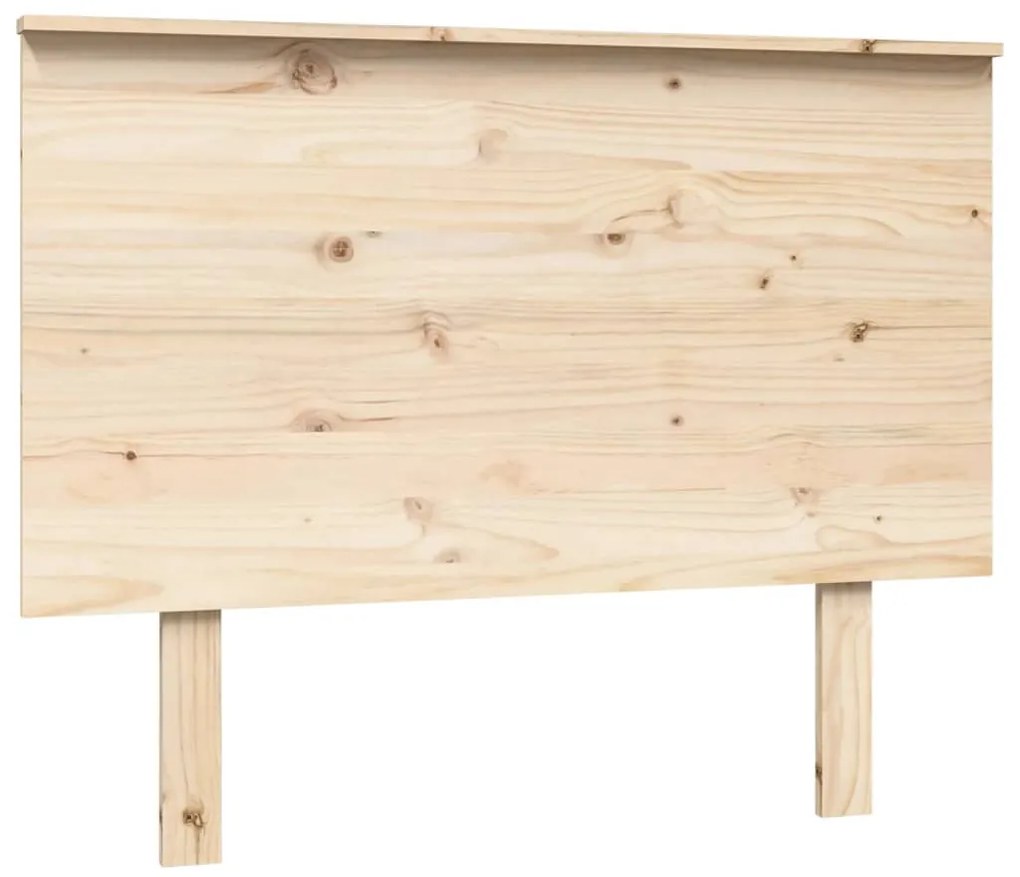 Testiera per letto 104x6x82,5 cm legno massello di pino