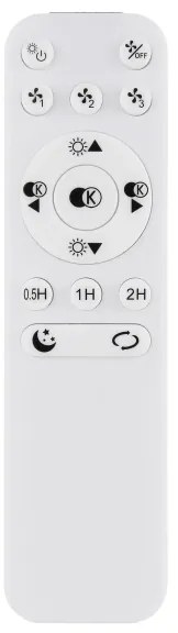 Globo 03654 - Ventilatore da soffitto dimmerabile a LED CORUSSO LED/40W/230V 3000-6500K + +TC