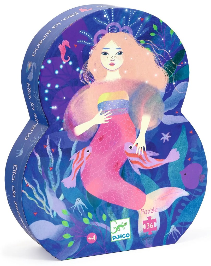 Puzzle - Ella, la sirena - 36 pezzi