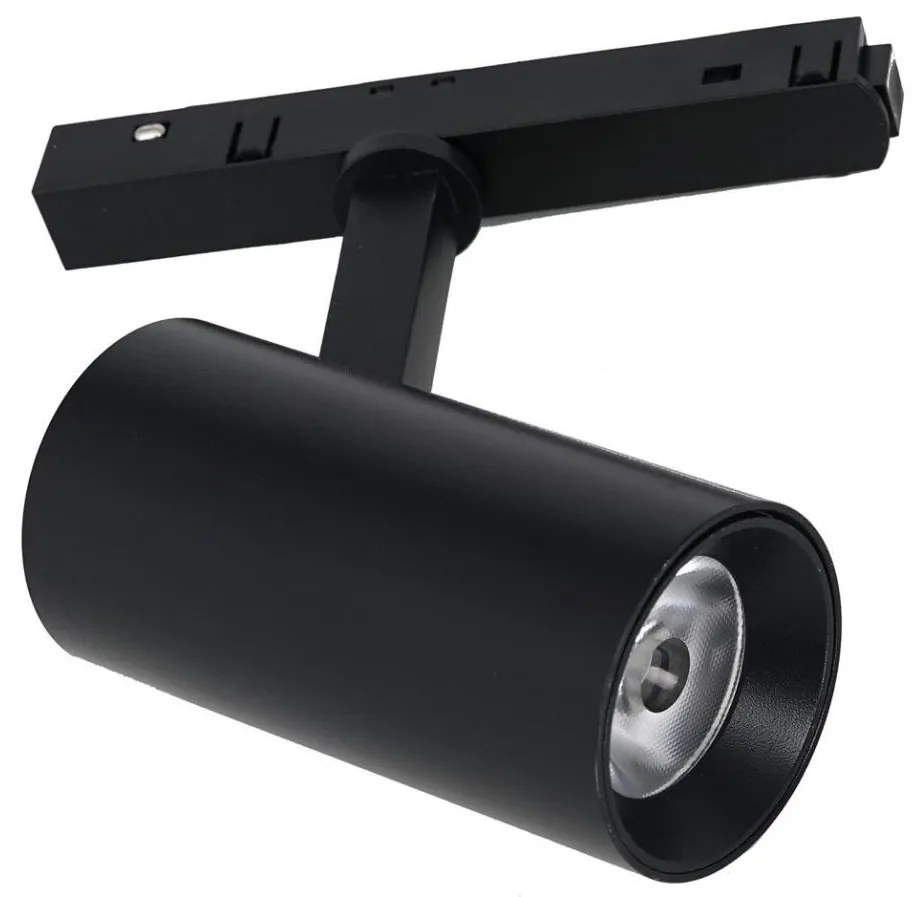 Faretto LED per binario MAGNETIC TRACK LED/10W/48V nero