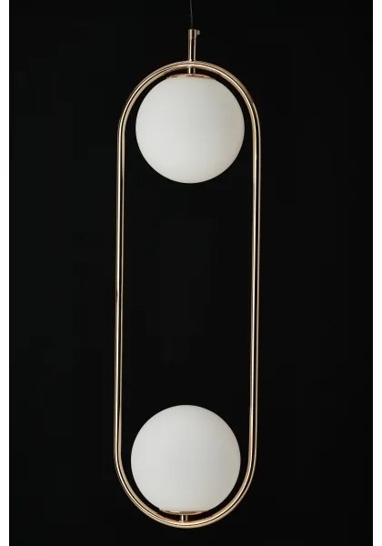 Azzardo AZ4982 - Lampadario a sospensione con filo COCO 2xG9/50W/230V