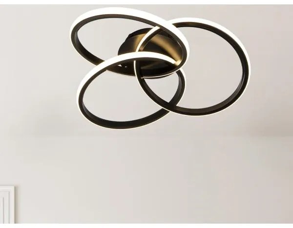 Plafoniera LED dimmerabile LED/70W/230V 3000-6500K nero + telecomando