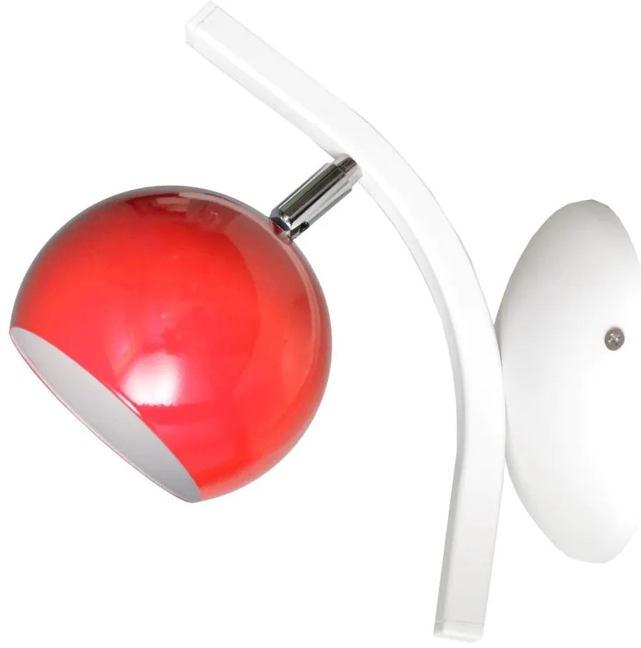 Faretto MORRIS 1xE27/15W/230V rosso